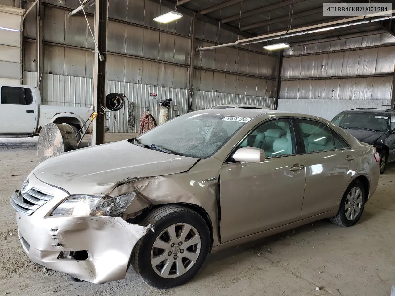 2007 Toyota Camry Hybrid VIN: 4T1BB46K87U001284 Lot: 70630124