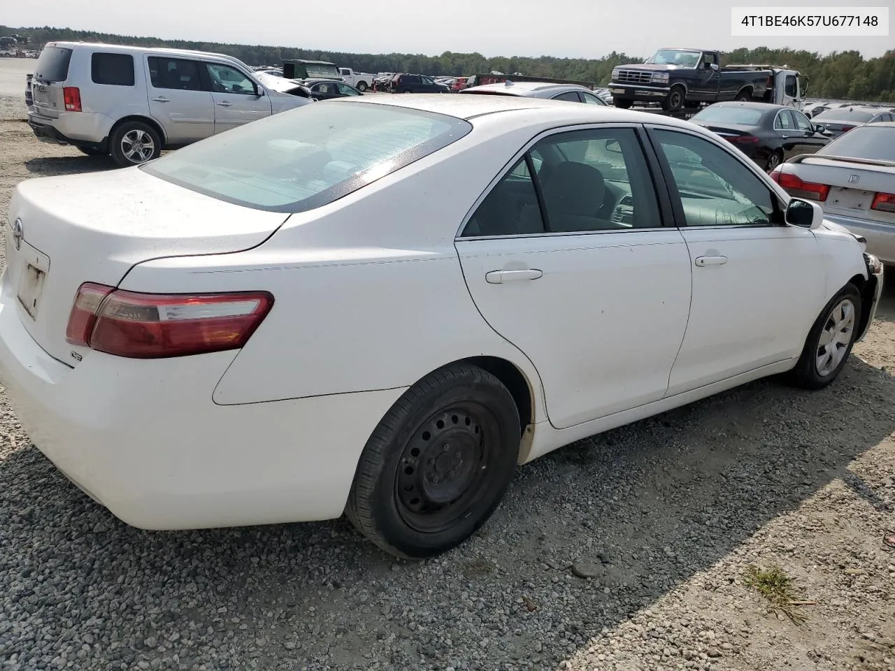 2007 Toyota Camry Ce VIN: 4T1BE46K57U677148 Lot: 70630194