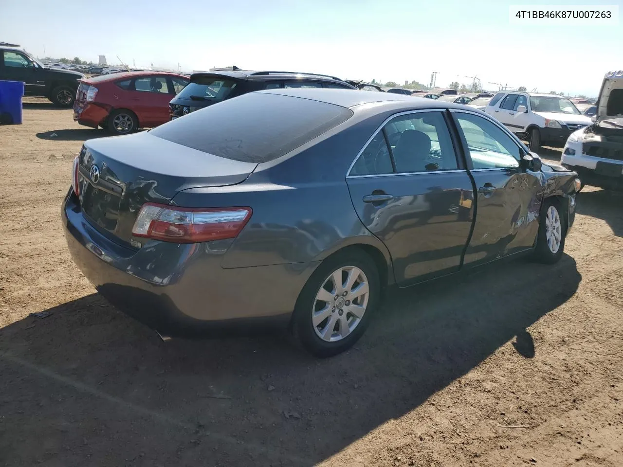 4T1BB46K87U007263 2007 Toyota Camry Hybrid