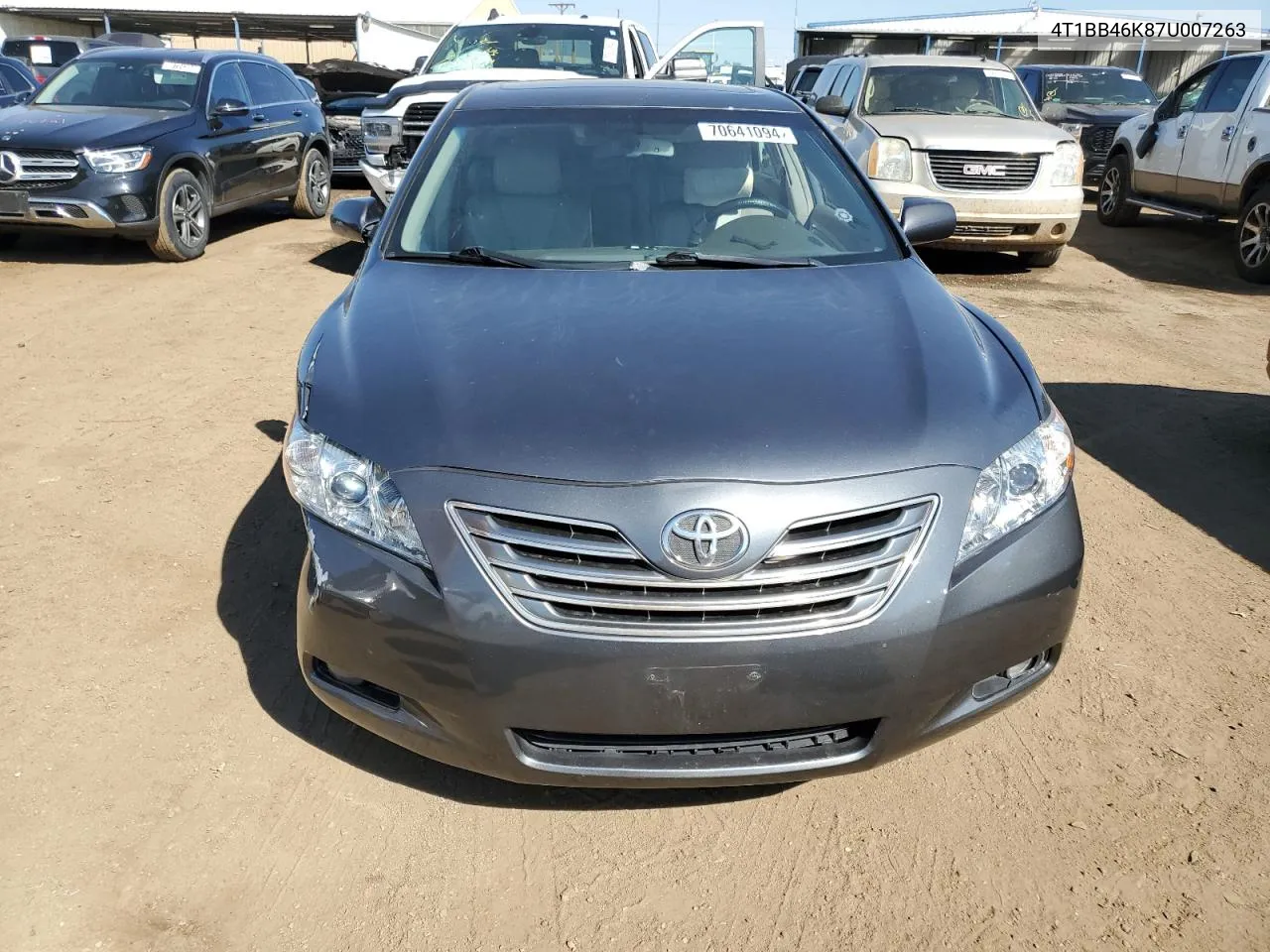 2007 Toyota Camry Hybrid VIN: 4T1BB46K87U007263 Lot: 70641094