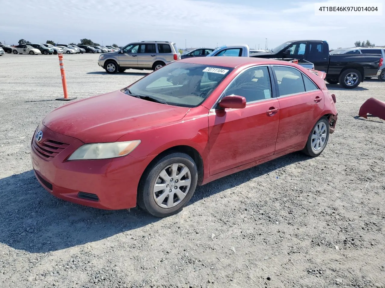 4T1BE46K97U014004 2007 Toyota Camry Ce