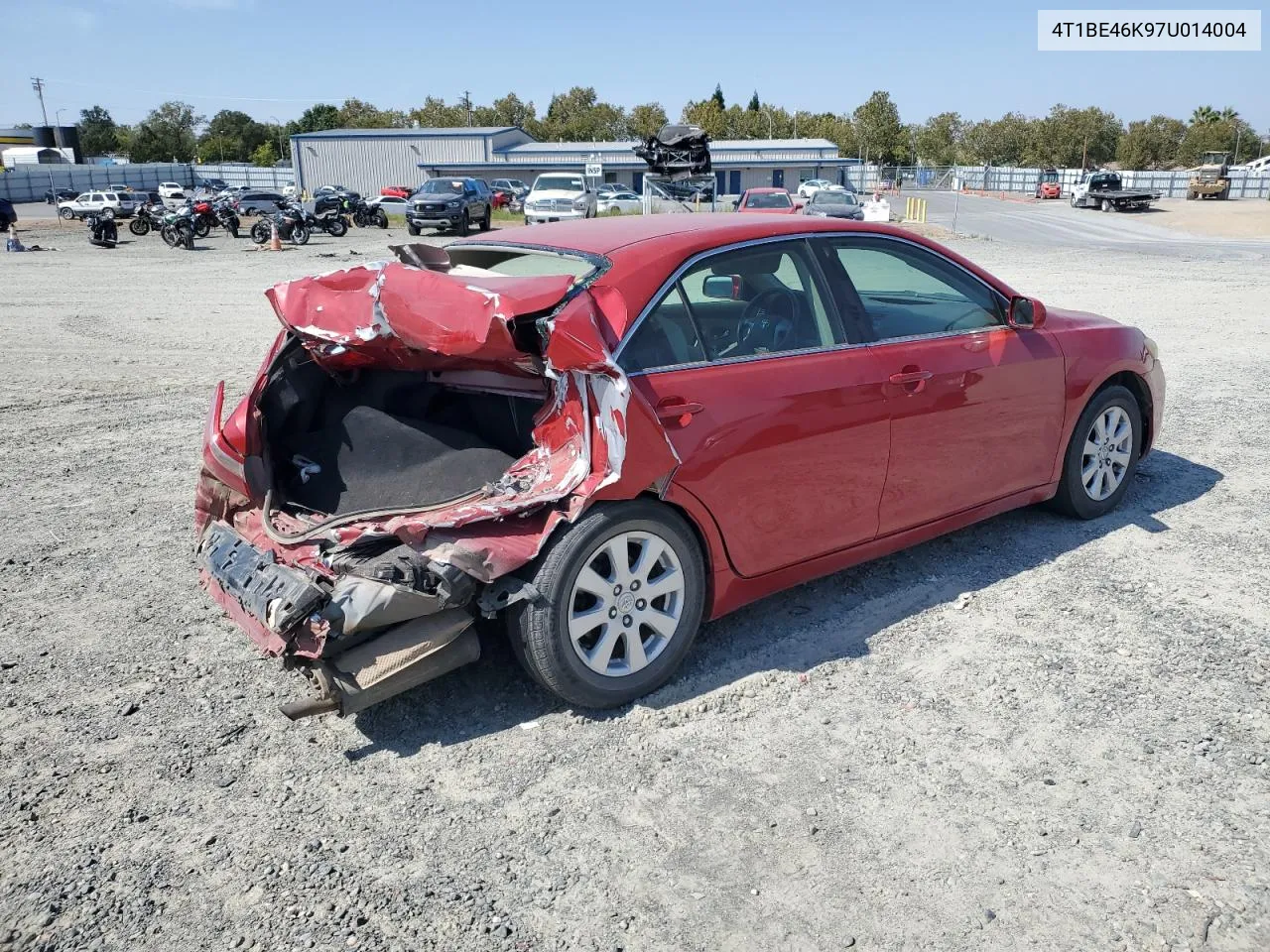 2007 Toyota Camry Ce VIN: 4T1BE46K97U014004 Lot: 70711104