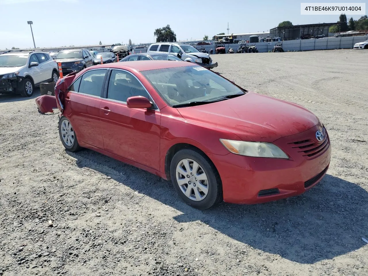 2007 Toyota Camry Ce VIN: 4T1BE46K97U014004 Lot: 70711104