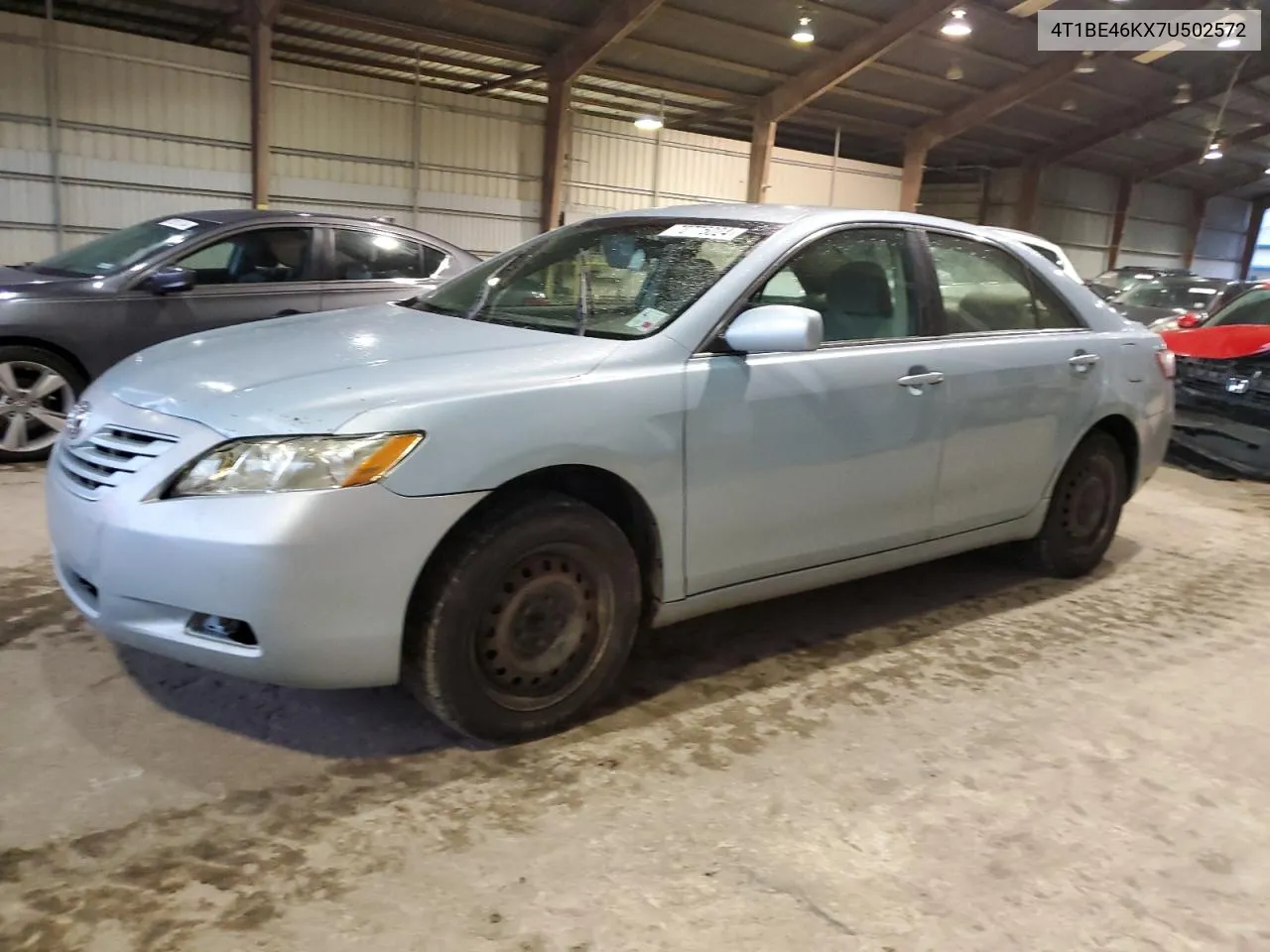 4T1BE46KX7U502572 2007 Toyota Camry Ce