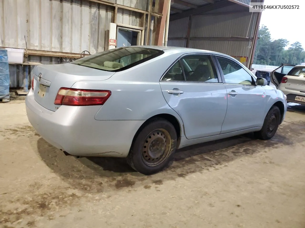 4T1BE46KX7U502572 2007 Toyota Camry Ce