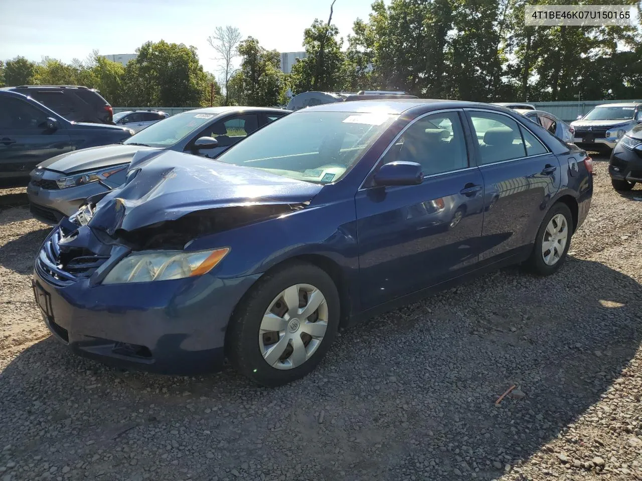 4T1BE46K07U150165 2007 Toyota Camry Ce