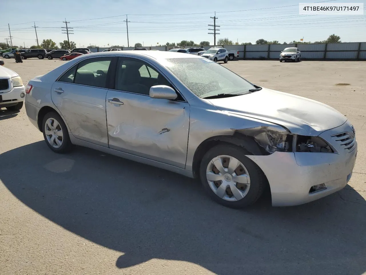 4T1BE46K97U171497 2007 Toyota Camry Ce