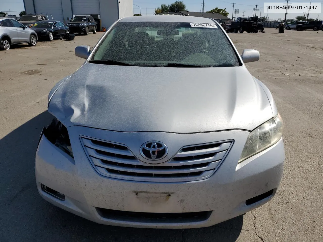 4T1BE46K97U171497 2007 Toyota Camry Ce