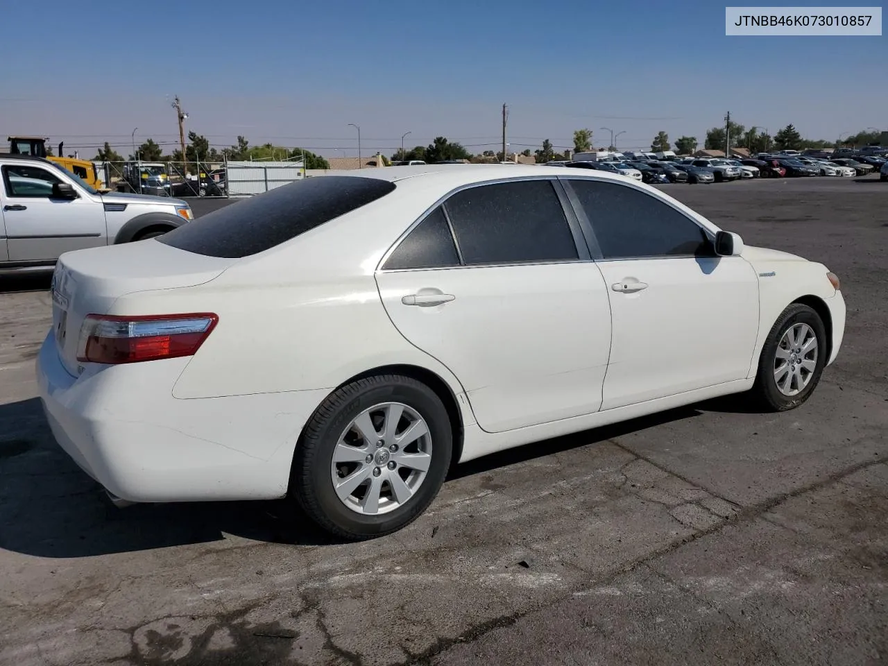 2007 Toyota Camry Hybrid VIN: JTNBB46K073010857 Lot: 70928104