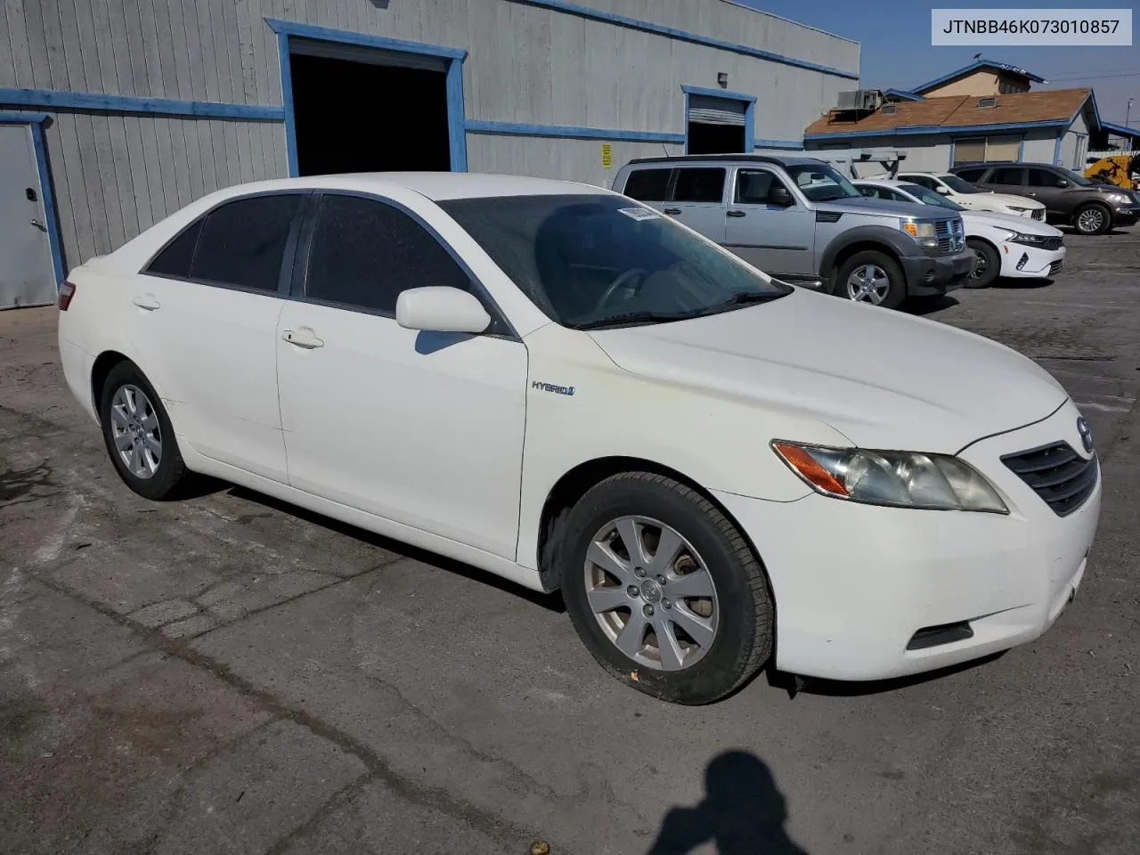 2007 Toyota Camry Hybrid VIN: JTNBB46K073010857 Lot: 70928104