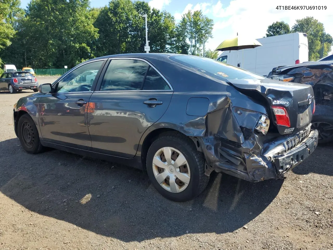 2007 Toyota Camry Ce VIN: 4T1BE46K97U691019 Lot: 70984184