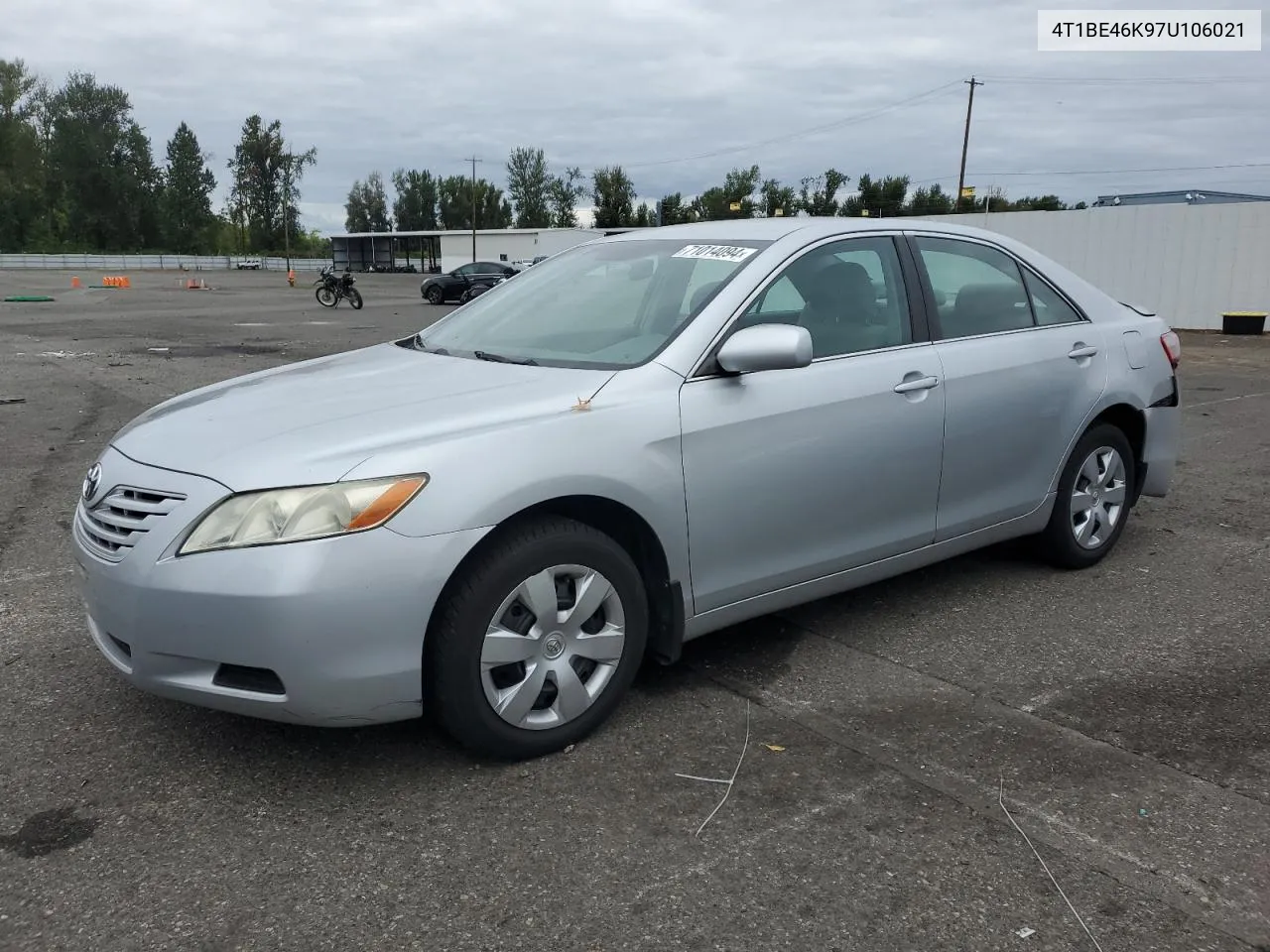 4T1BE46K97U106021 2007 Toyota Camry Ce