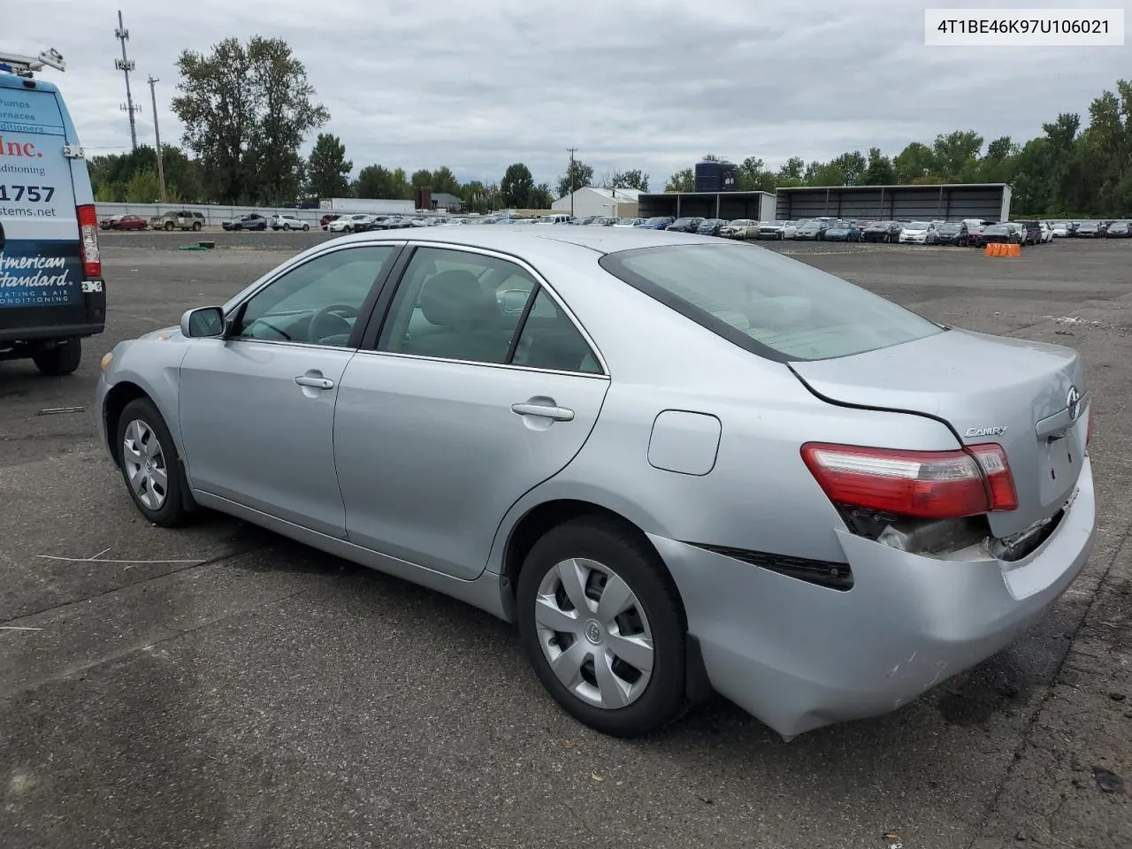 4T1BE46K97U106021 2007 Toyota Camry Ce