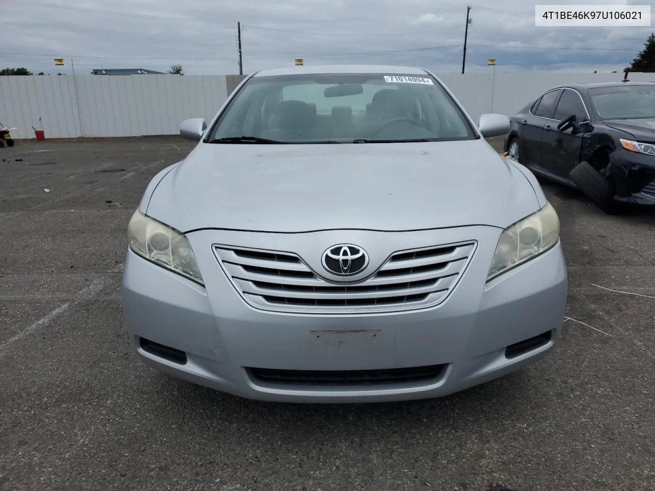 4T1BE46K97U106021 2007 Toyota Camry Ce