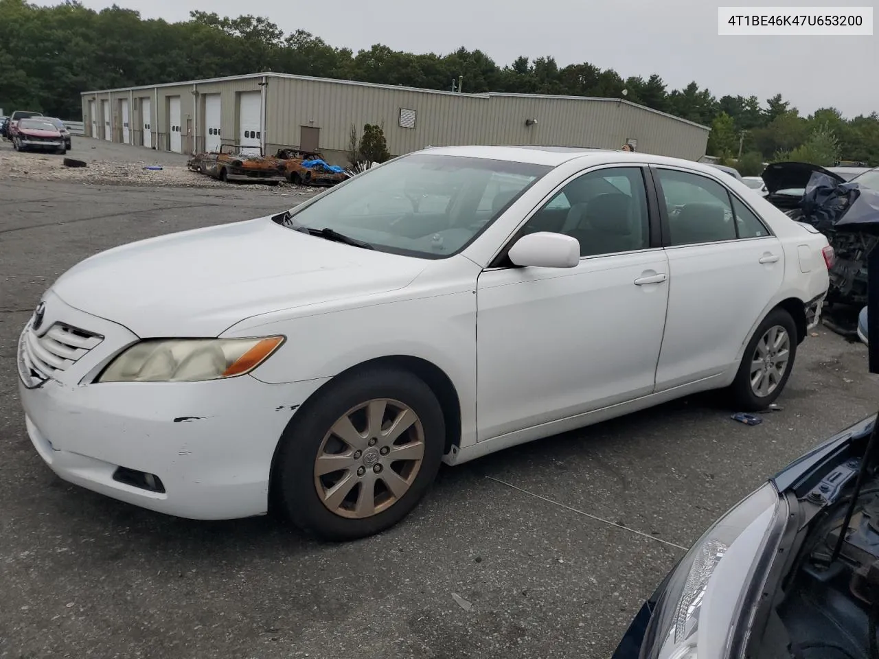 2007 Toyota Camry Ce VIN: 4T1BE46K47U653200 Lot: 71083064