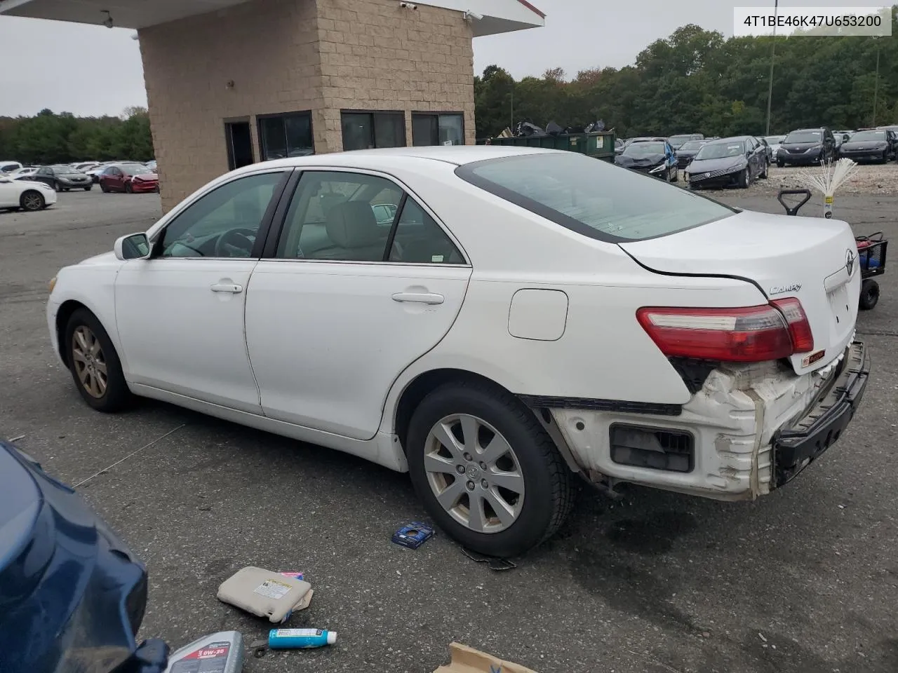 2007 Toyota Camry Ce VIN: 4T1BE46K47U653200 Lot: 71083064