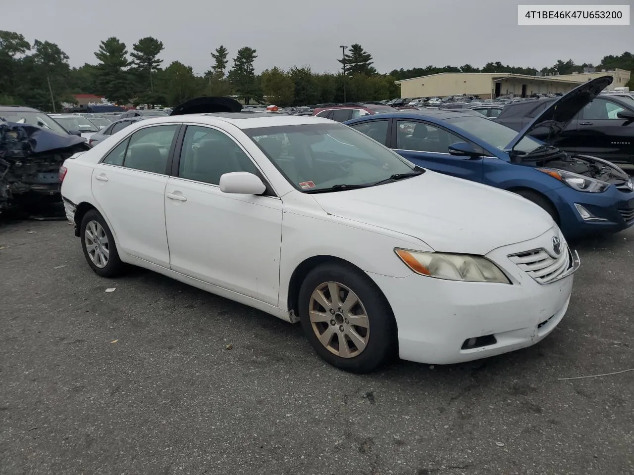 2007 Toyota Camry Ce VIN: 4T1BE46K47U653200 Lot: 71083064