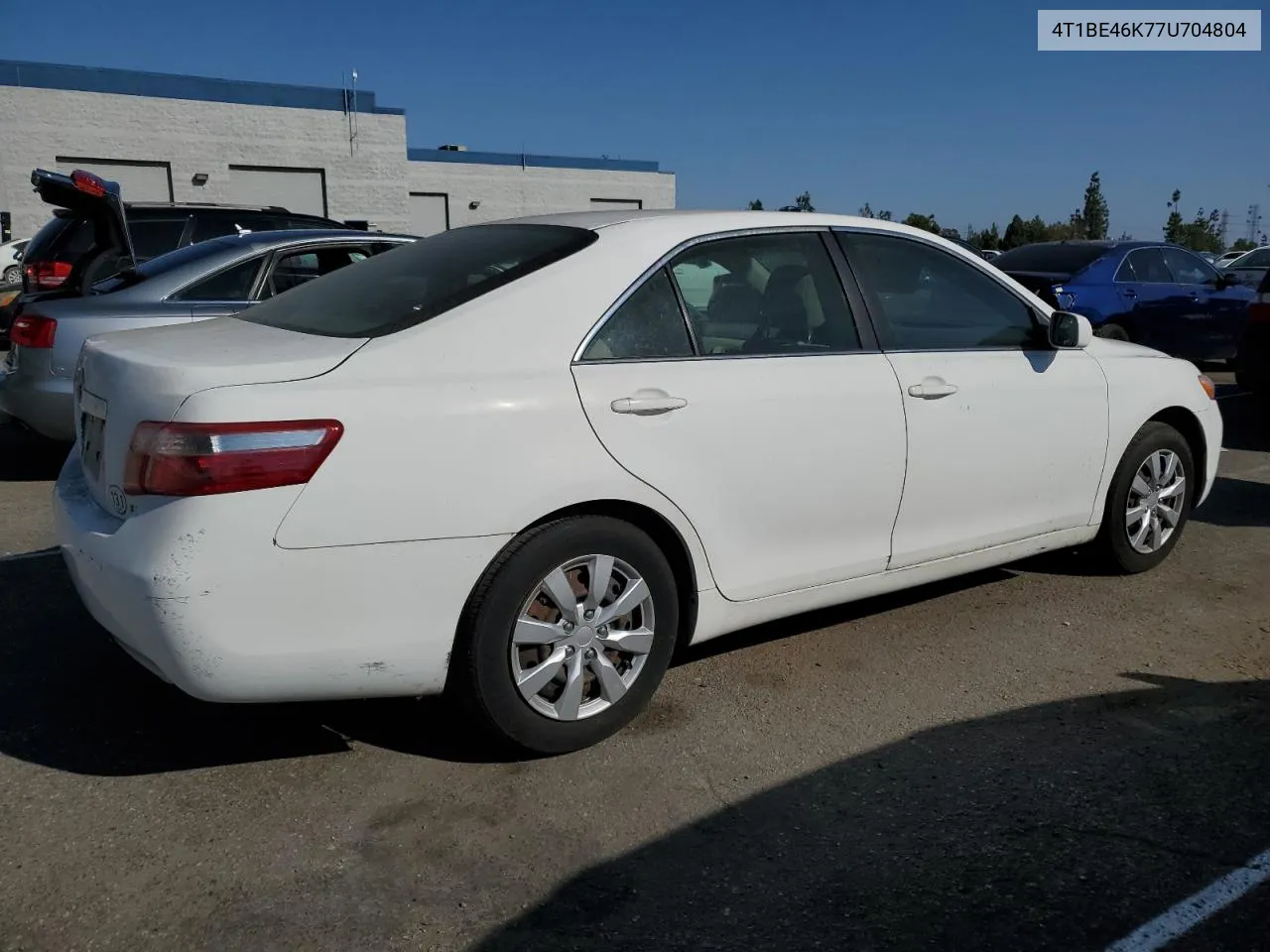 2007 Toyota Camry Ce VIN: 4T1BE46K77U704804 Lot: 71114414