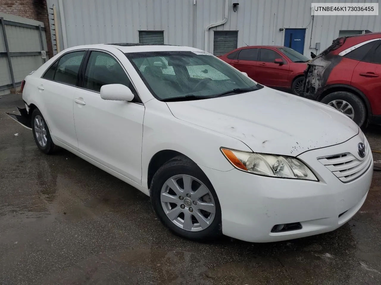 2007 Toyota Camry Ce VIN: JTNBE46K173036455 Lot: 71197984