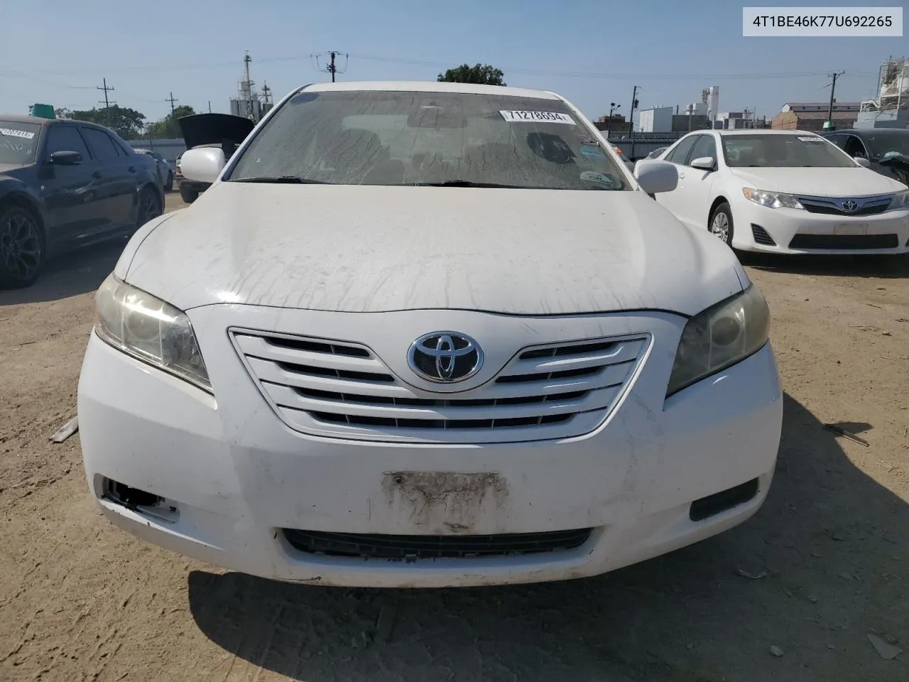 4T1BE46K77U692265 2007 Toyota Camry Ce