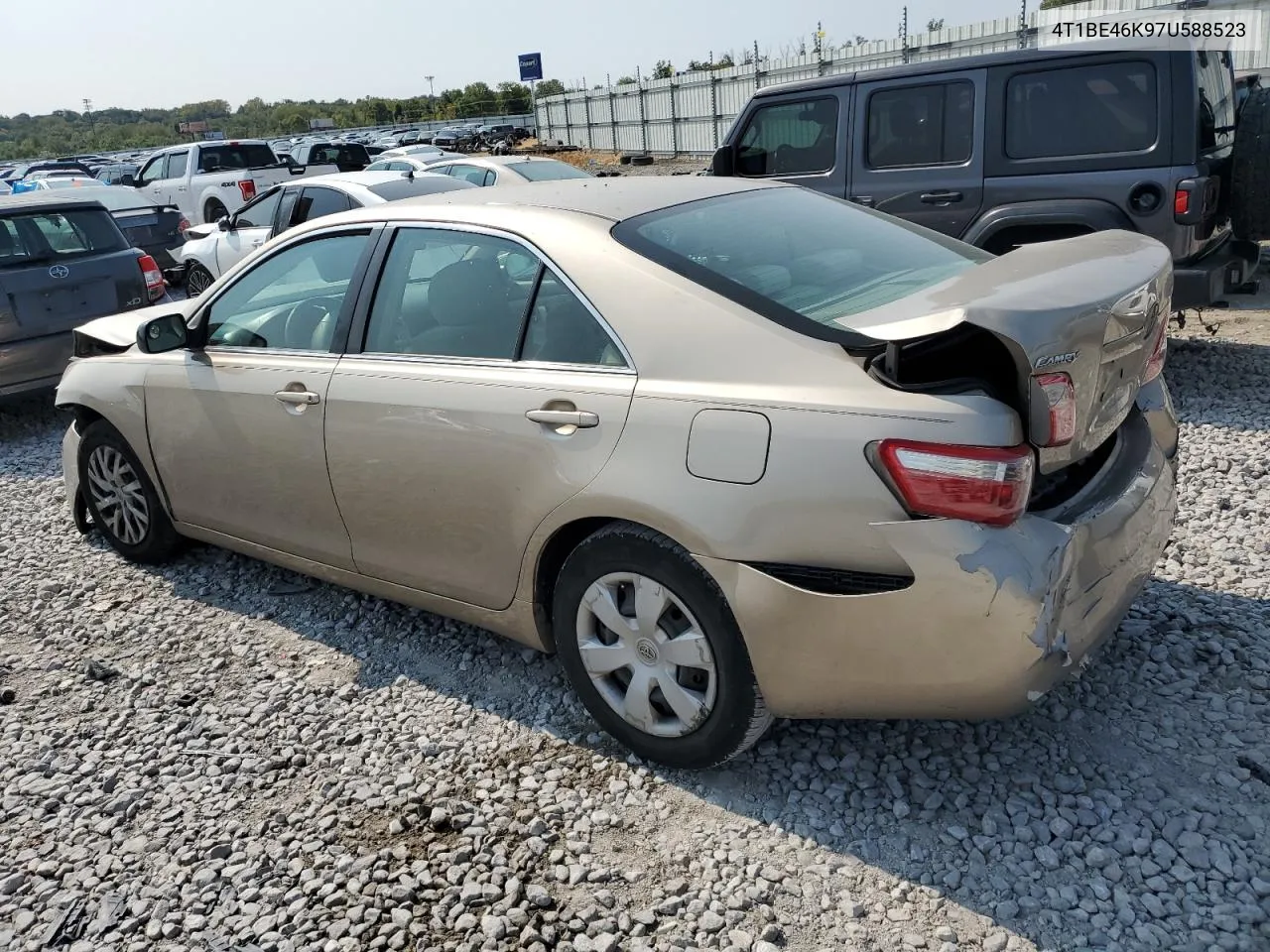 4T1BE46K97U588523 2007 Toyota Camry Ce