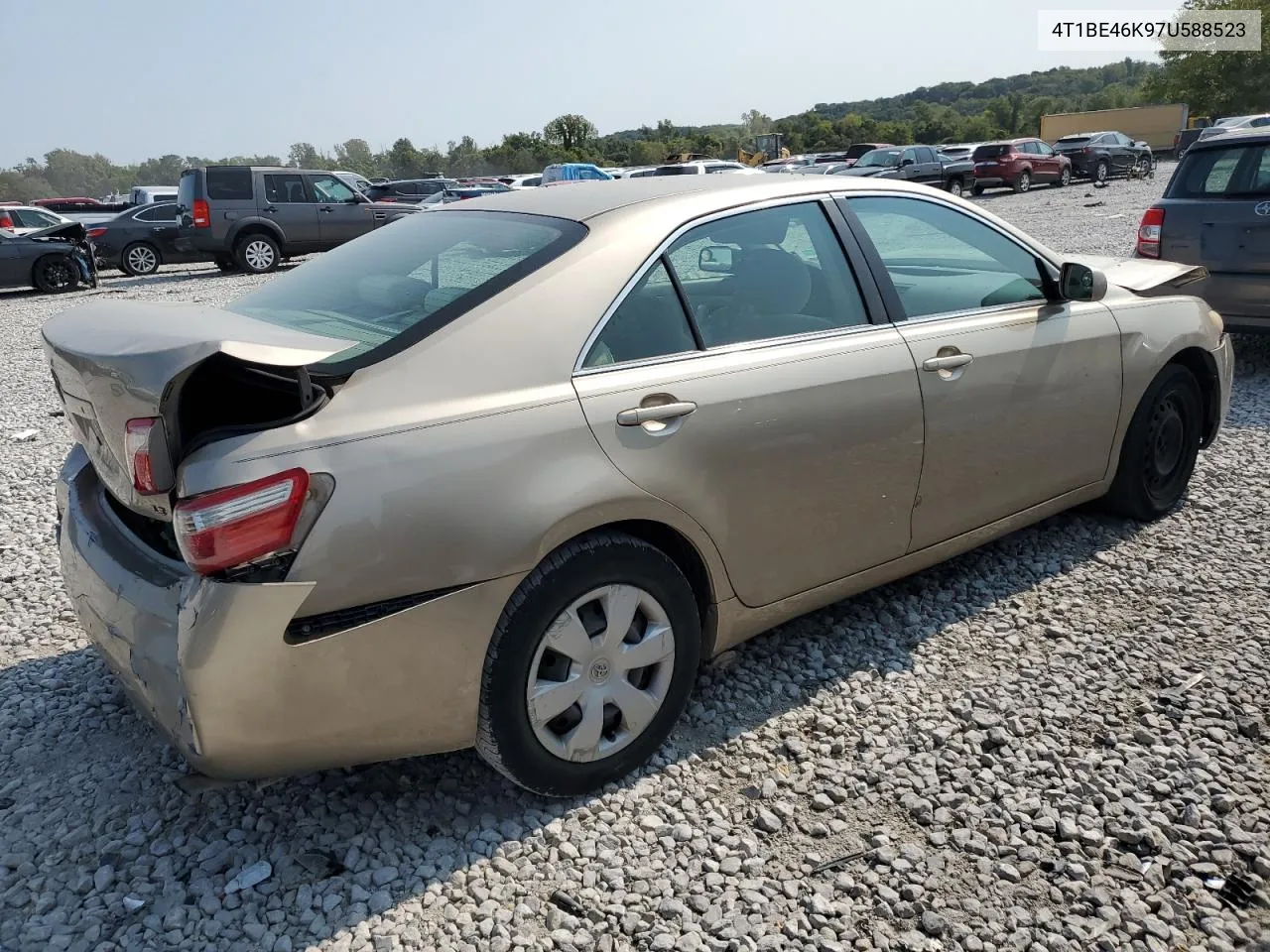 4T1BE46K97U588523 2007 Toyota Camry Ce