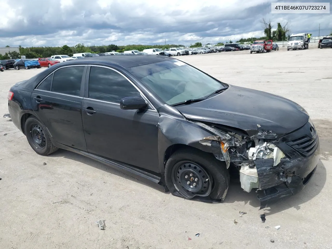 4T1BE46K07U723274 2007 Toyota Camry Ce