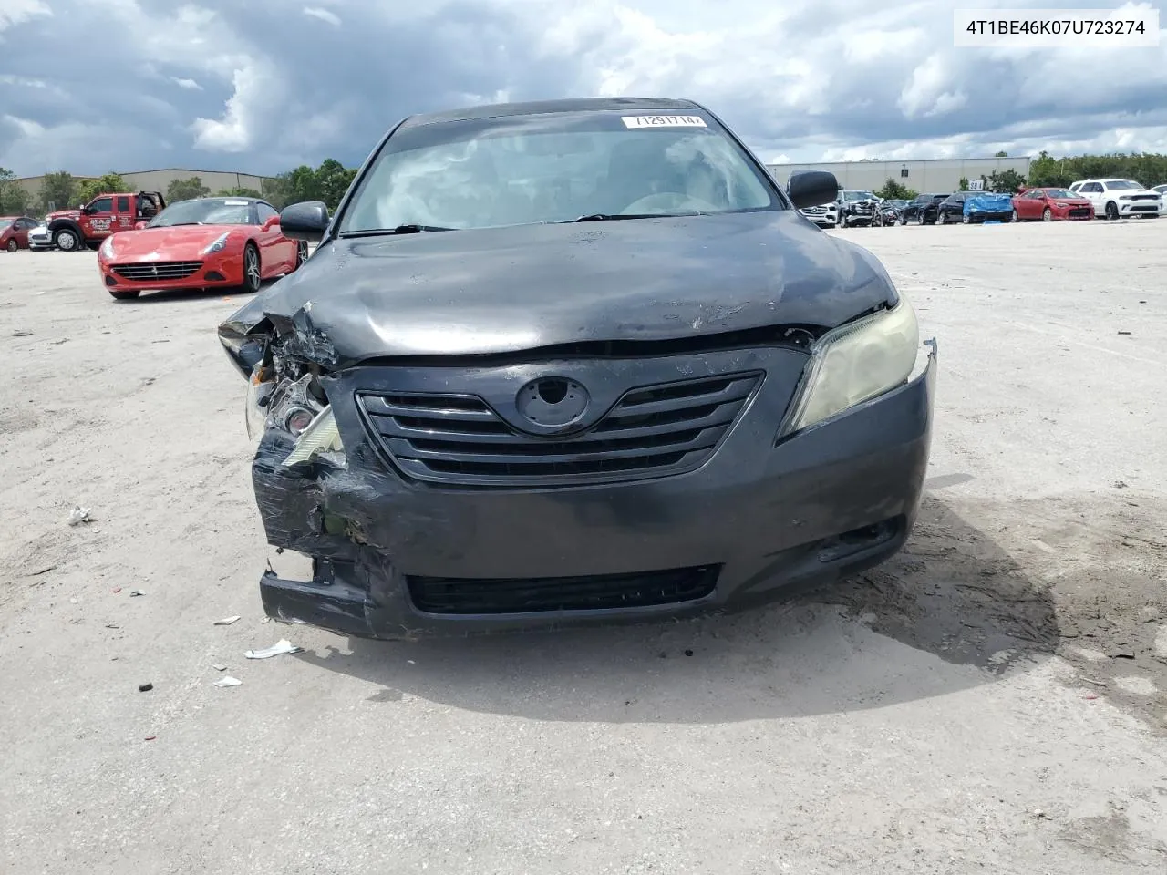 4T1BE46K07U723274 2007 Toyota Camry Ce