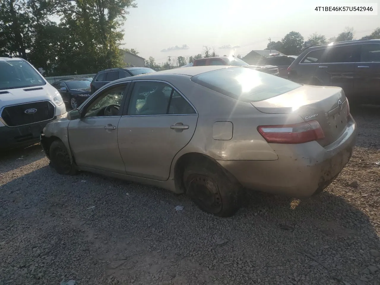 4T1BE46K57U542946 2007 Toyota Camry Ce