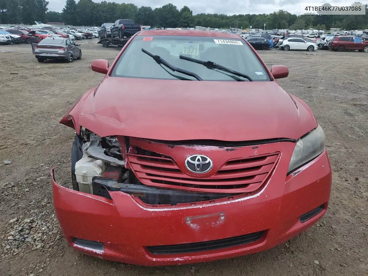 2007 Toyota Camry Ce VIN: 4T1BE46K77U037085 Lot: 71434804