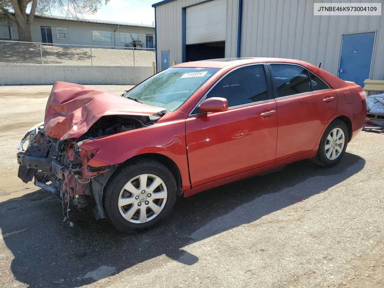 2007 Toyota Camry Ce VIN: JTNBE46K973004109 Lot: 71446854