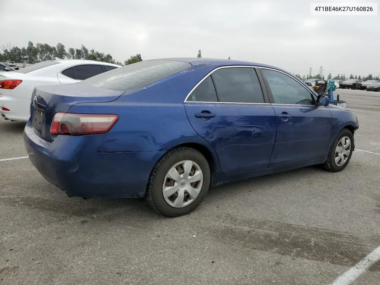 2007 Toyota Camry Ce VIN: 4T1BE46K27U160826 Lot: 71485584