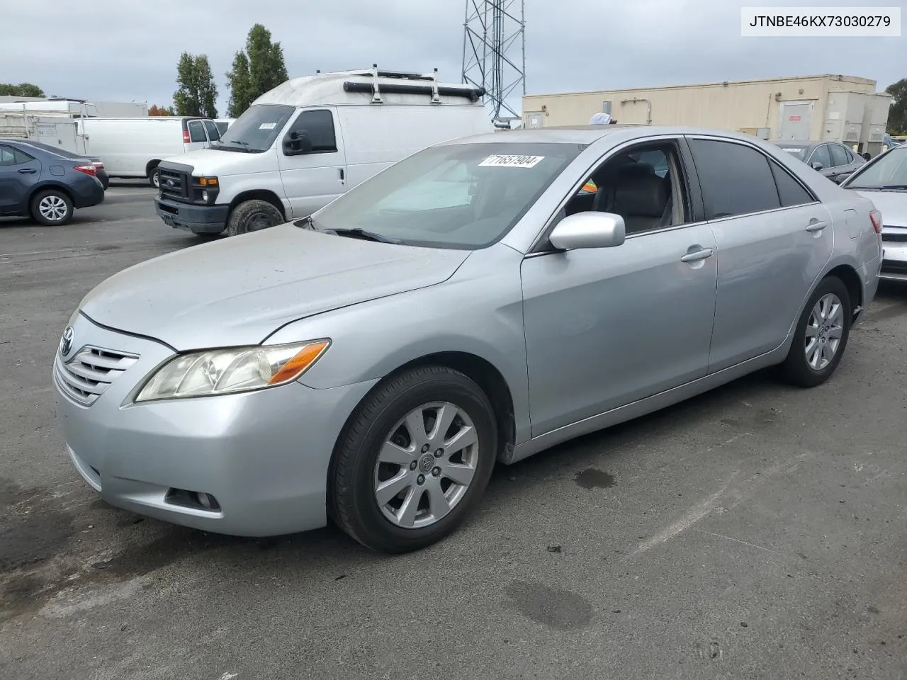 2007 Toyota Camry Ce VIN: JTNBE46KX73030279 Lot: 71657904