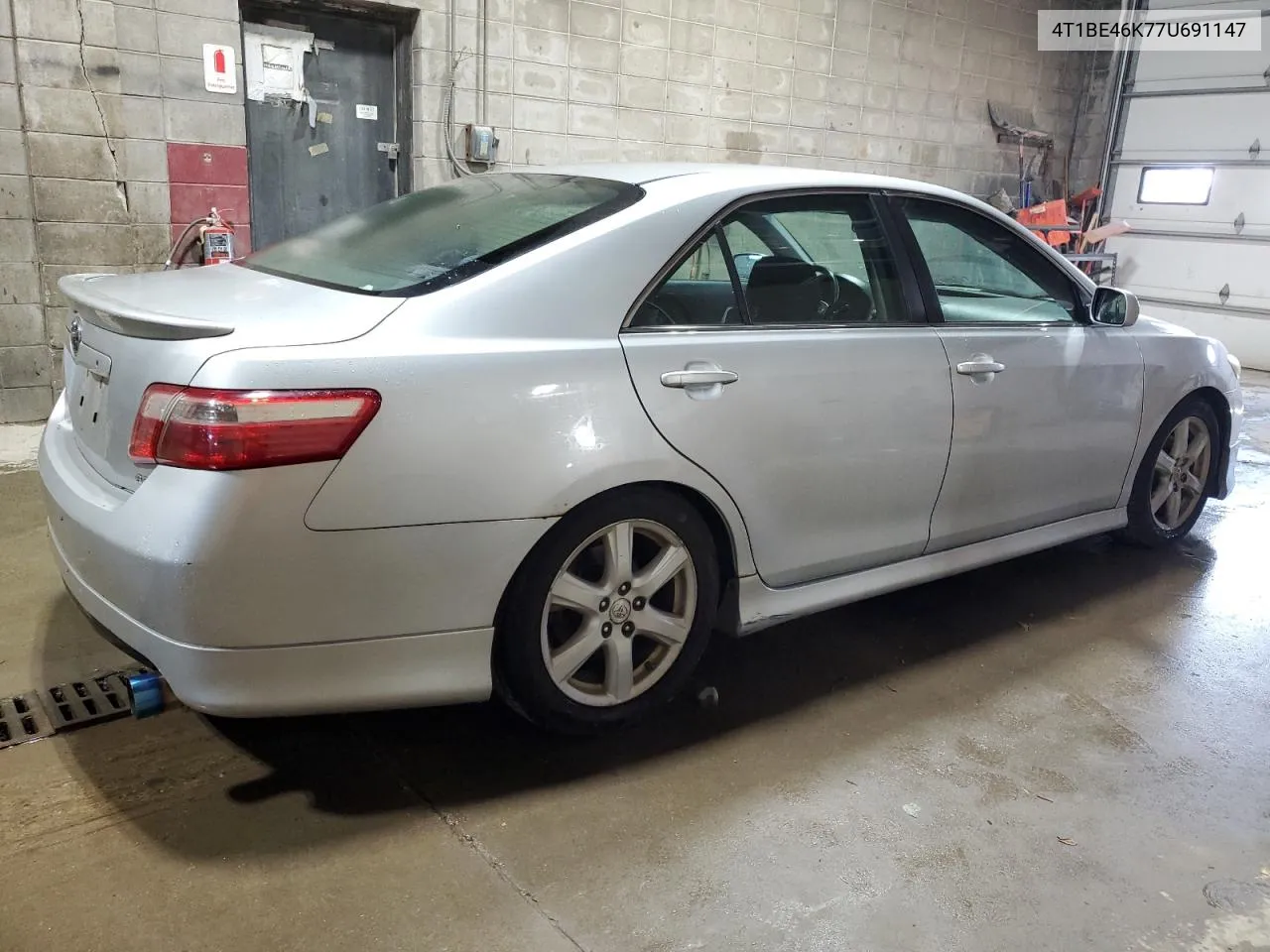 4T1BE46K77U691147 2007 Toyota Camry Ce