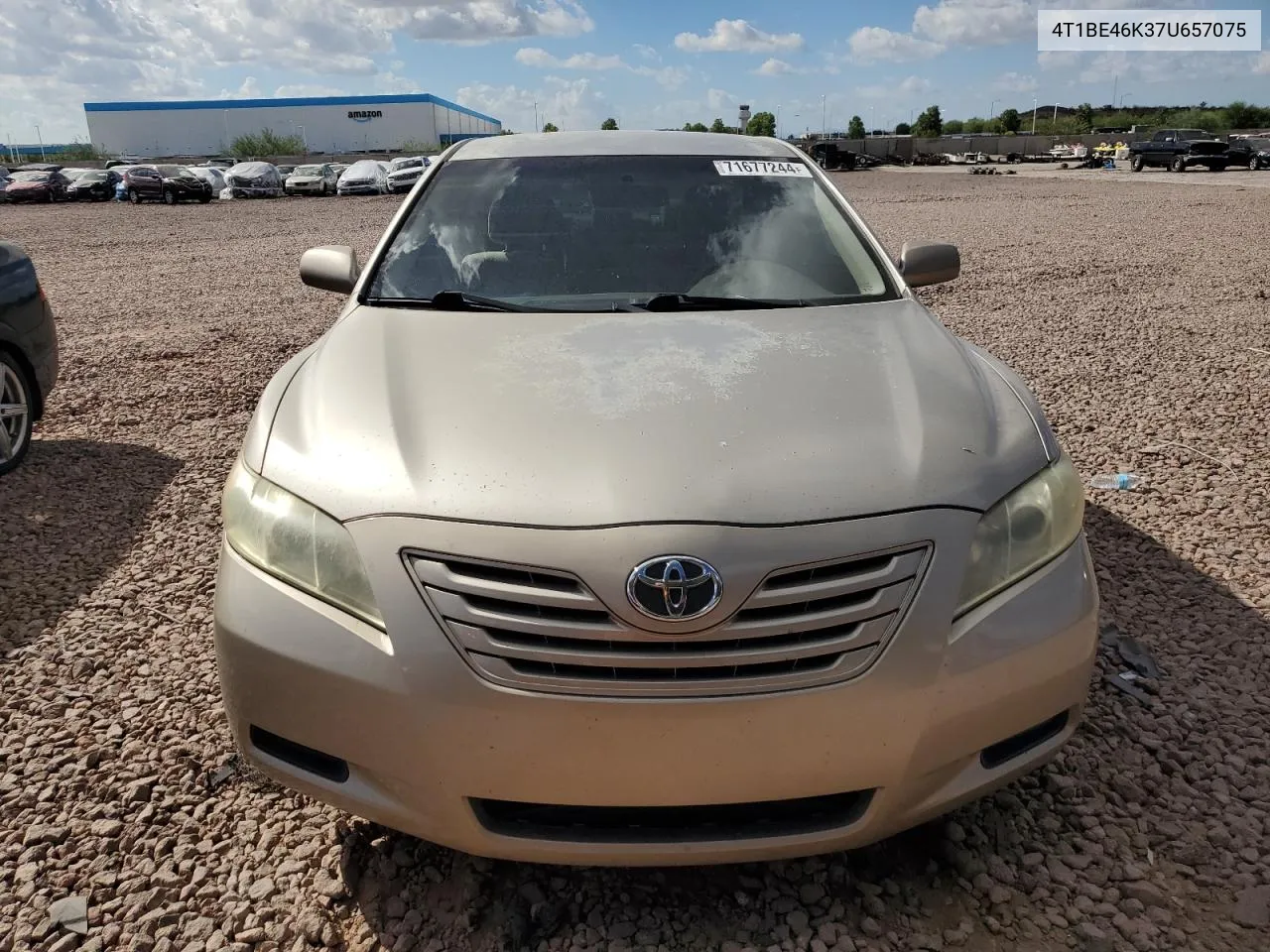 4T1BE46K37U657075 2007 Toyota Camry Ce