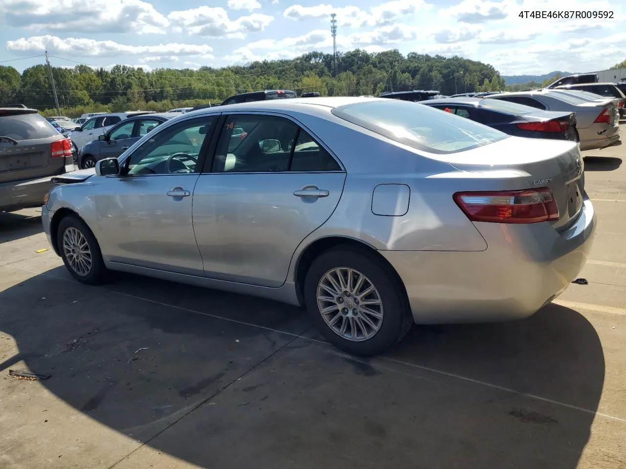 4T4BE46K87R009592 2007 Toyota Camry Ce