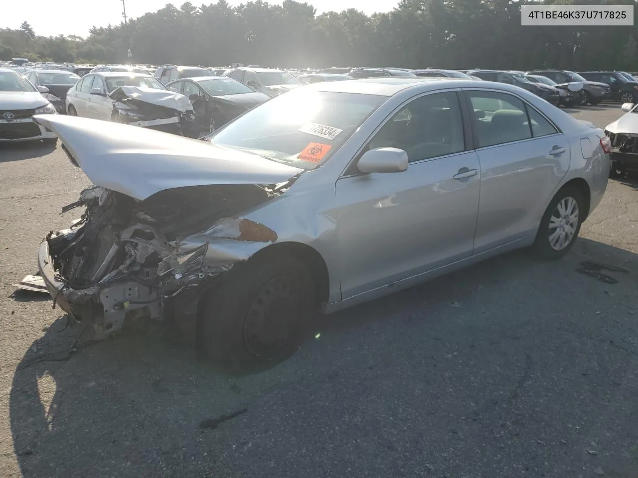 2007 Toyota Camry Ce VIN: 4T1BE46K37U717825 Lot: 71726334