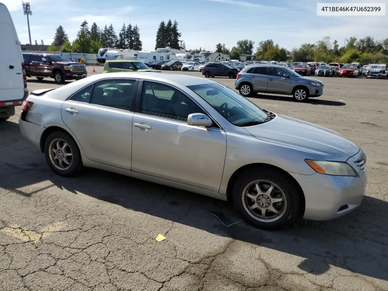 4T1BE46K47U652399 2007 Toyota Camry Ce