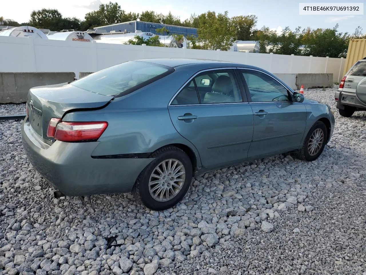 4T1BE46K97U691392 2007 Toyota Camry Ce