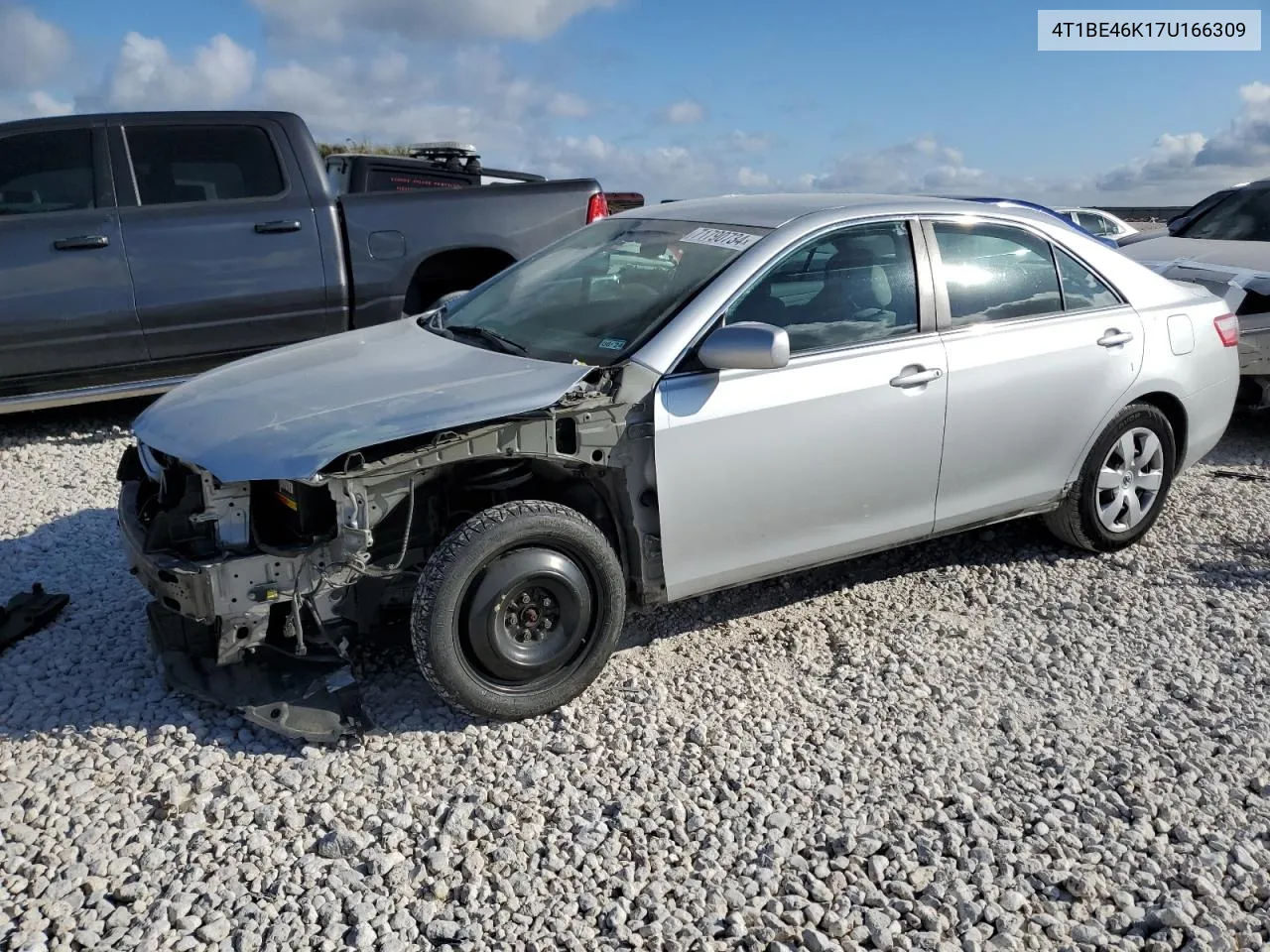 2007 Toyota Camry Ce VIN: 4T1BE46K17U166309 Lot: 71790734