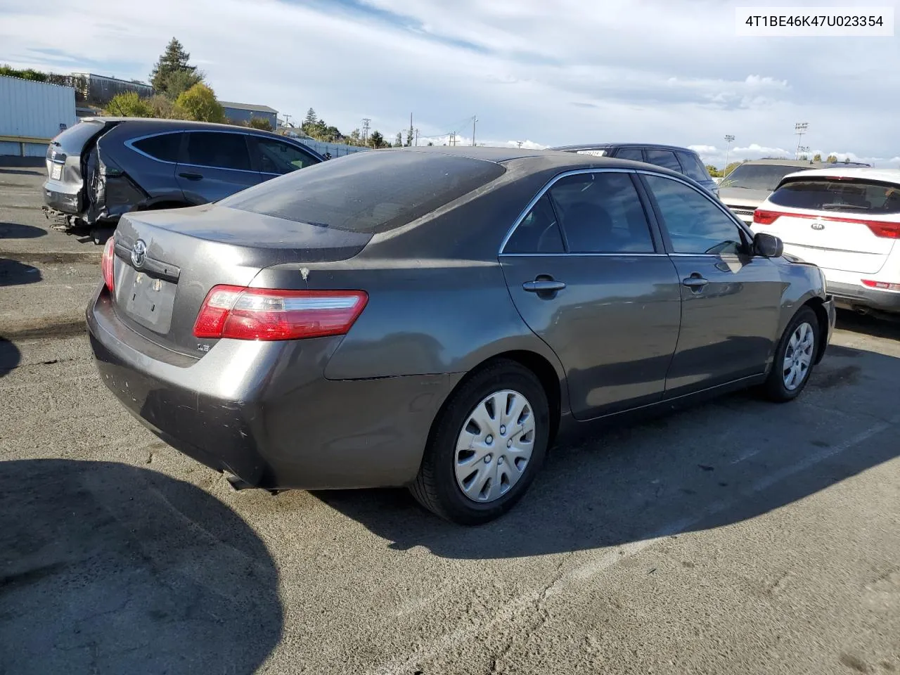 4T1BE46K47U023354 2007 Toyota Camry Ce