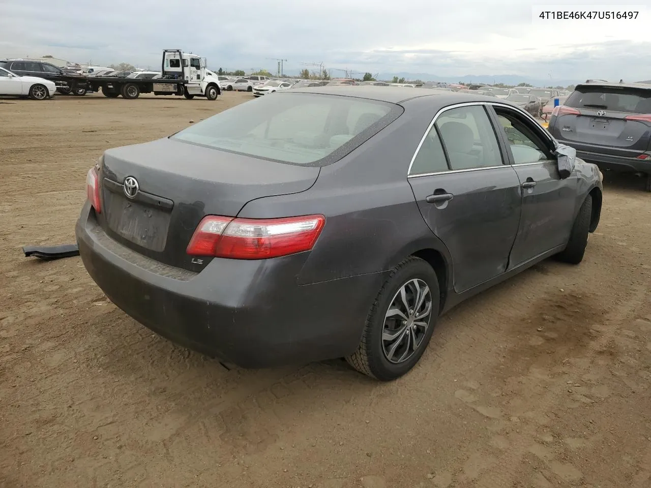 4T1BE46K47U516497 2007 Toyota Camry Ce