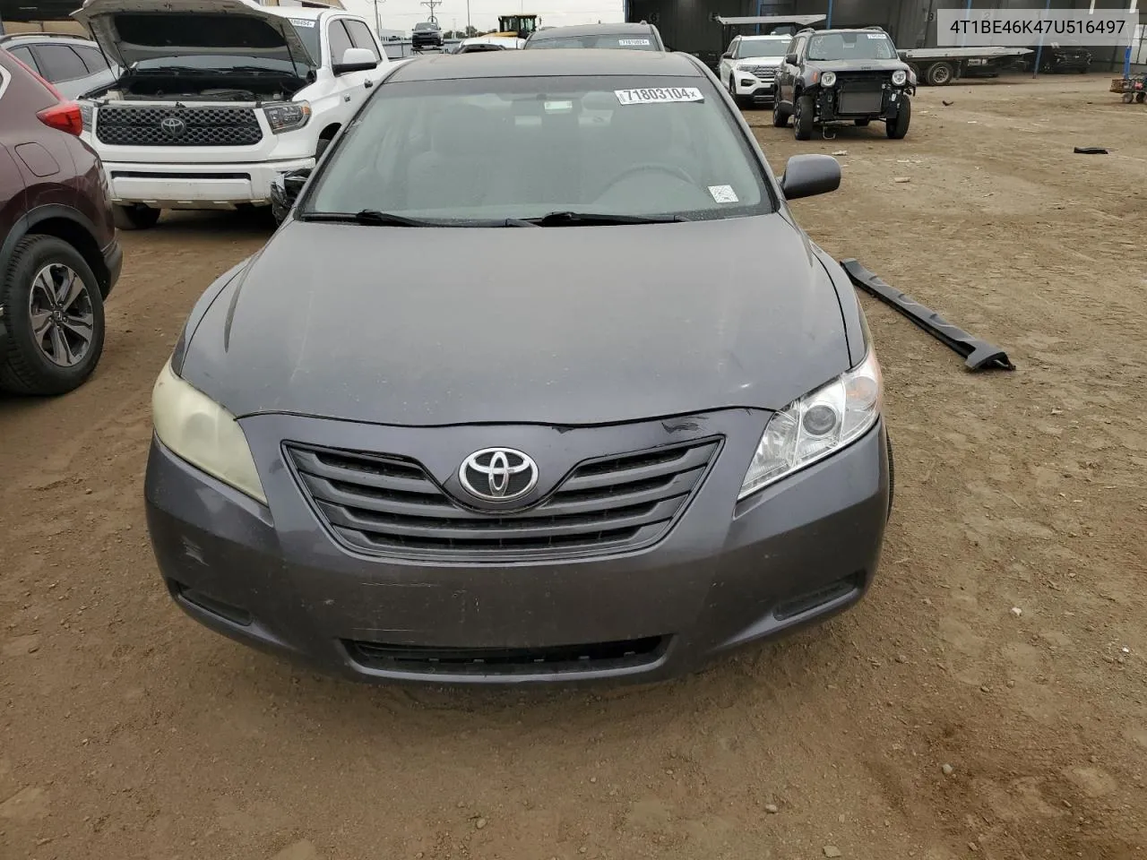 4T1BE46K47U516497 2007 Toyota Camry Ce