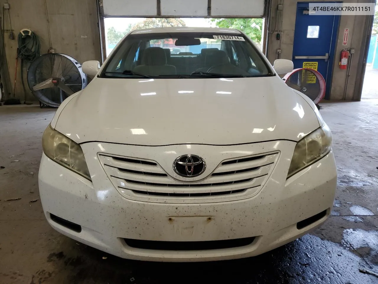 2007 Toyota Camry Ce VIN: 4T4BE46KX7R011151 Lot: 71830714