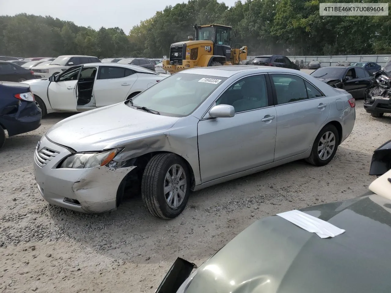 2007 Toyota Camry Ce VIN: 4T1BE46K17U089604 Lot: 71840334