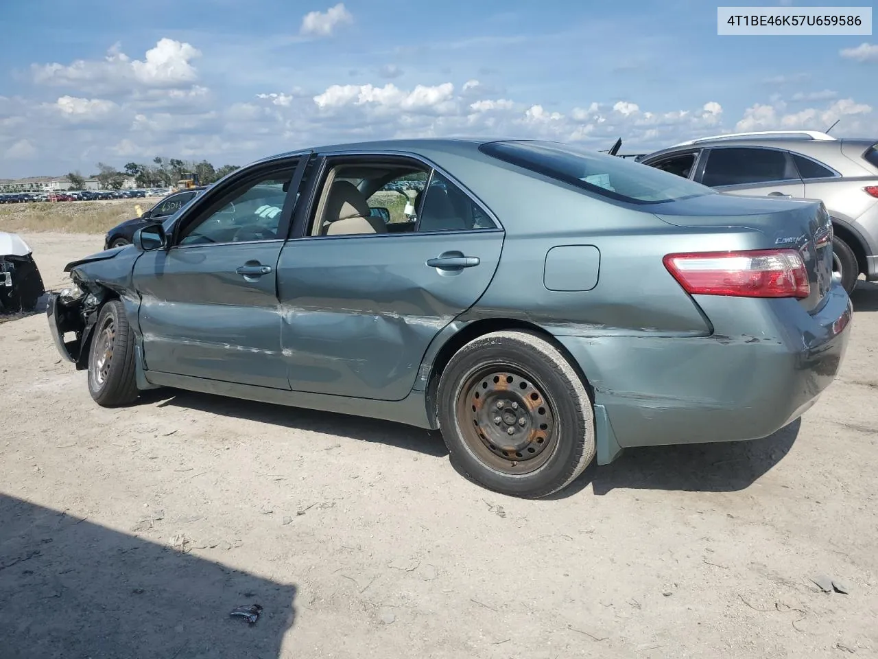 2007 Toyota Camry Ce VIN: 4T1BE46K57U659586 Lot: 71857504