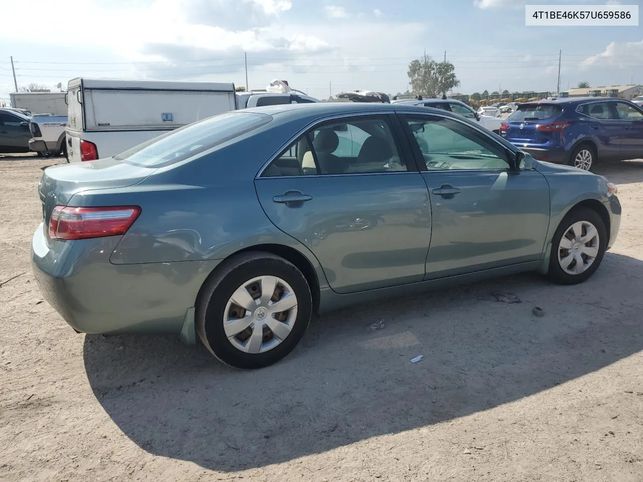 2007 Toyota Camry Ce VIN: 4T1BE46K57U659586 Lot: 71857504