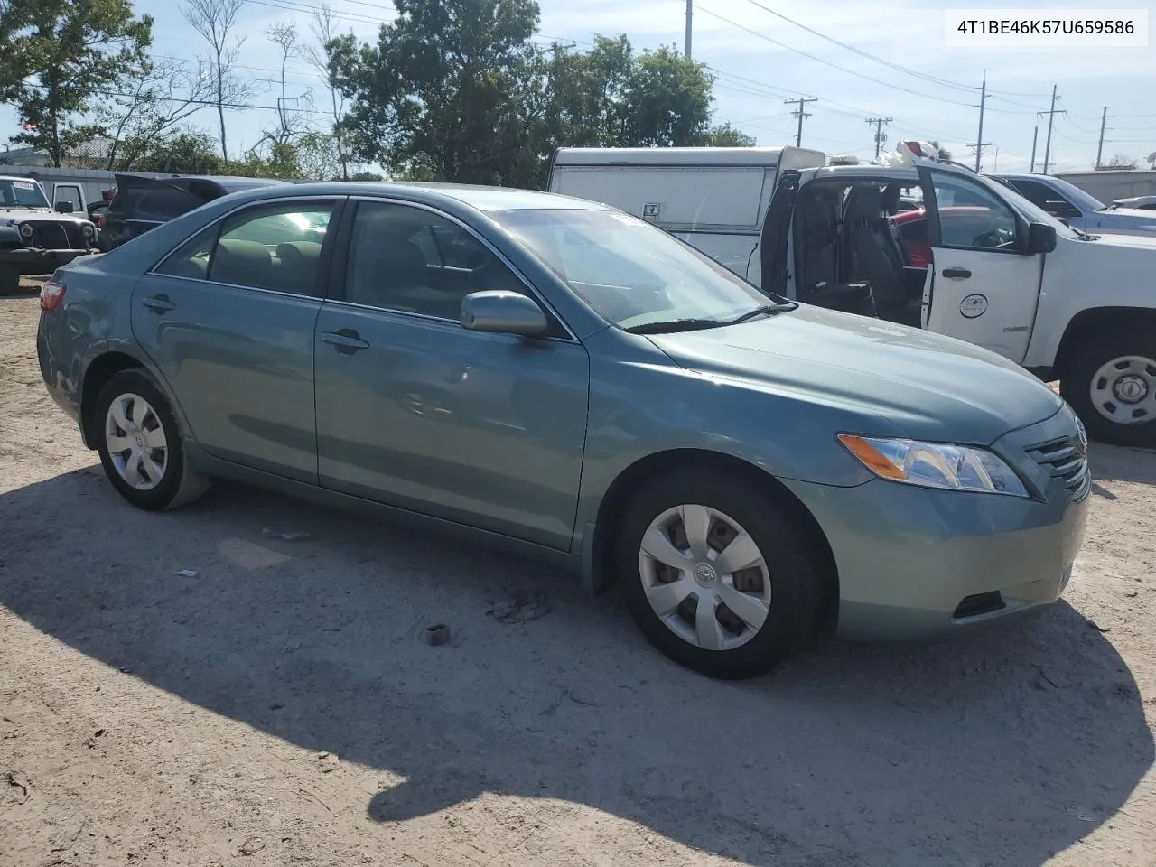 2007 Toyota Camry Ce VIN: 4T1BE46K57U659586 Lot: 71857504