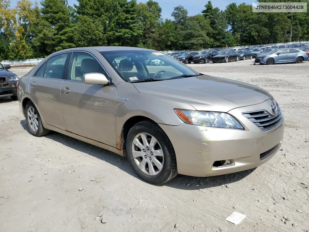 2007 Toyota Camry Hybrid VIN: JTNBB46K273004428 Lot: 71872884