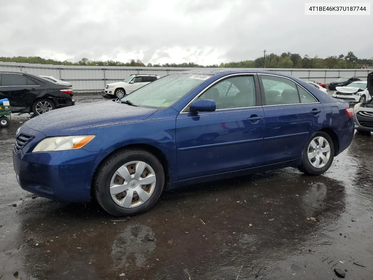 2007 Toyota Camry Ce VIN: 4T1BE46K37U187744 Lot: 71891404